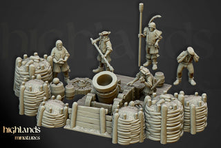 Sunland Artillery Battery - Highlands Miniatures - Sigmarite Boutique