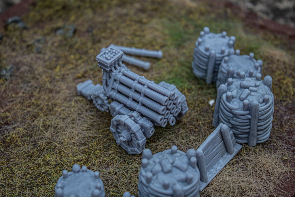 Sunland Artillery Battery - Highlands Miniatures - Sigmarite Boutique