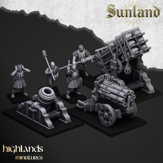 Sunland Artillery - Highlands Miniatures - Sigmarite Boutique