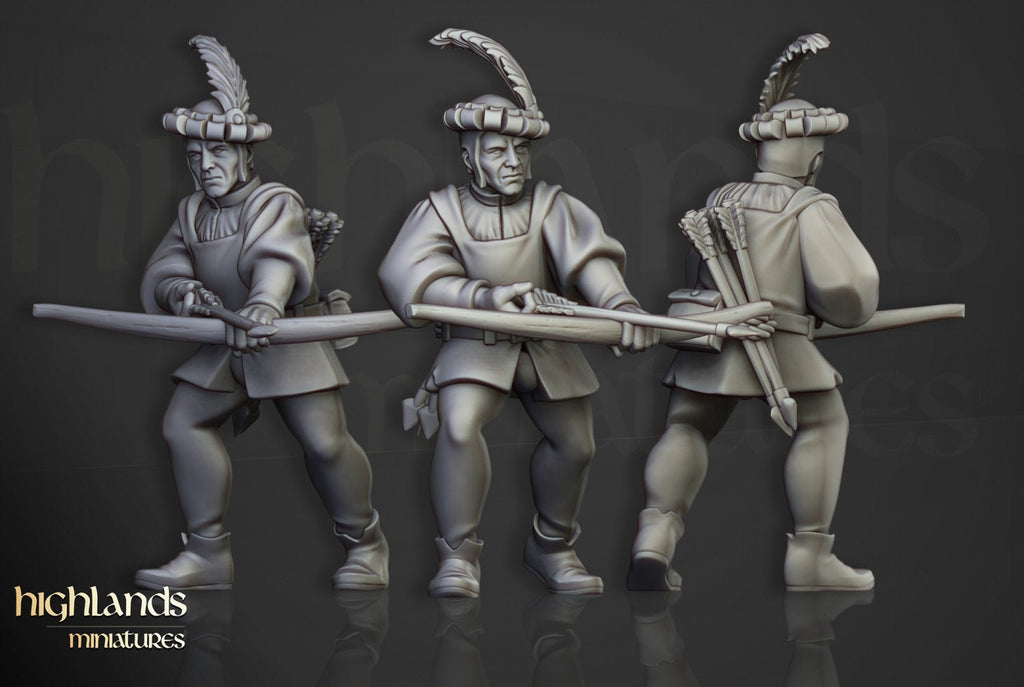 Sunland Bowman Militia - Highlands Miniatures - Sigmarite Boutique