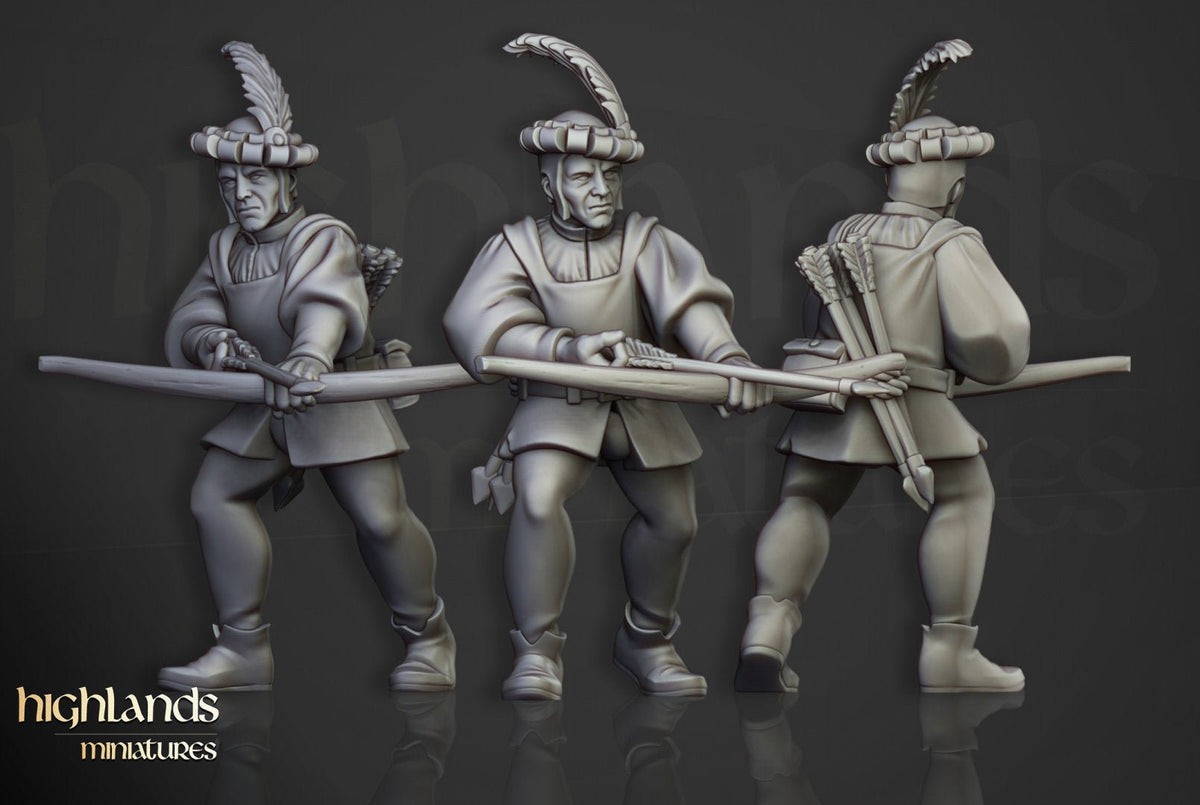 Sunland Bowman Militia - Highlands Miniatures - Sigmarite Boutique