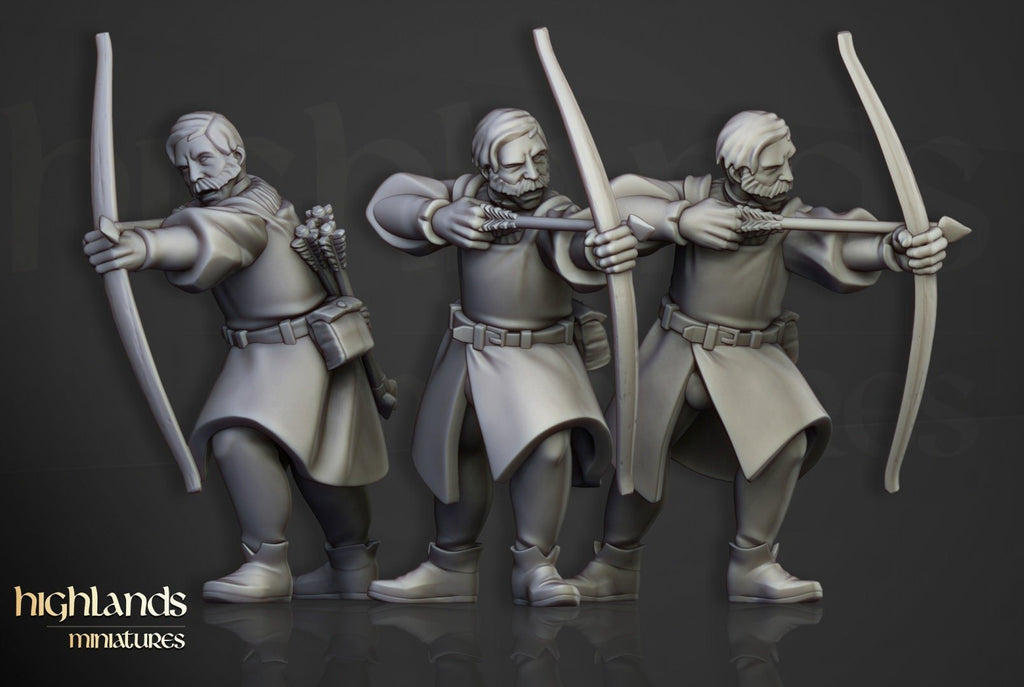 Sunland Bowman Militia - Highlands Miniatures - Sigmarite Boutique