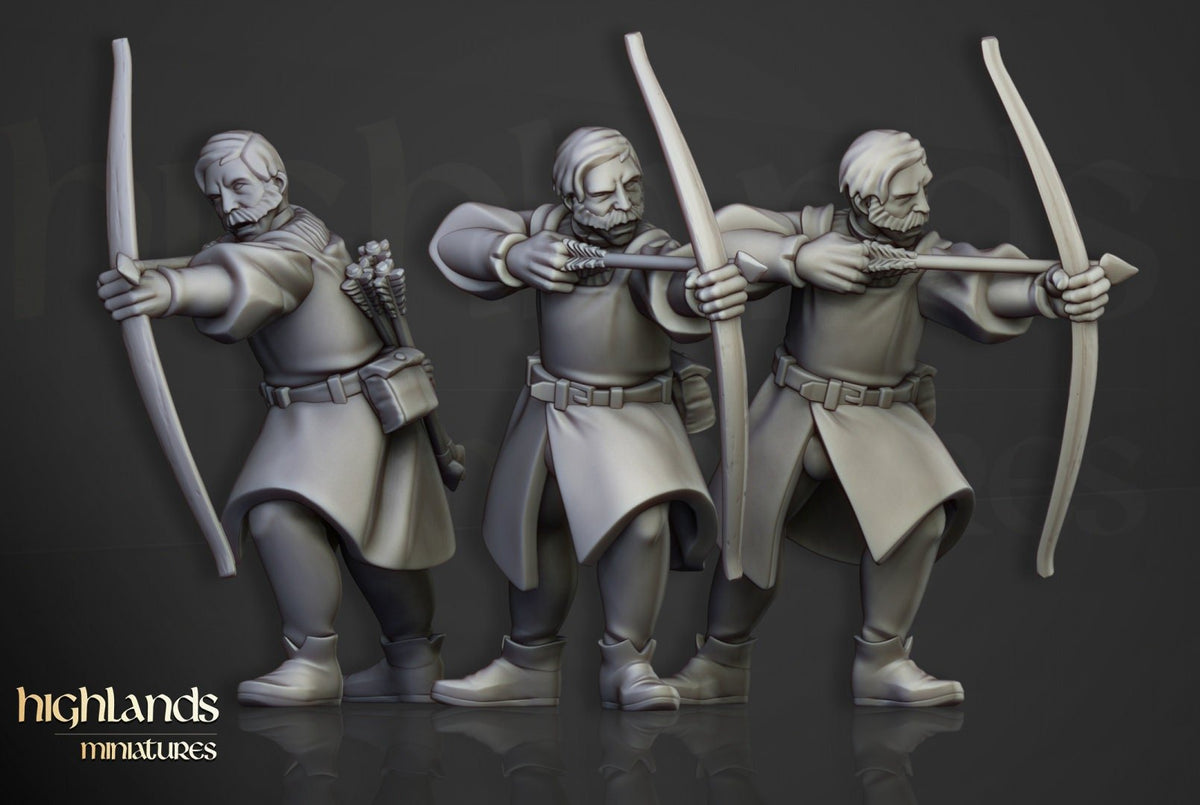Sunland Bowman Militia - Highlands Miniatures - Sigmarite Boutique