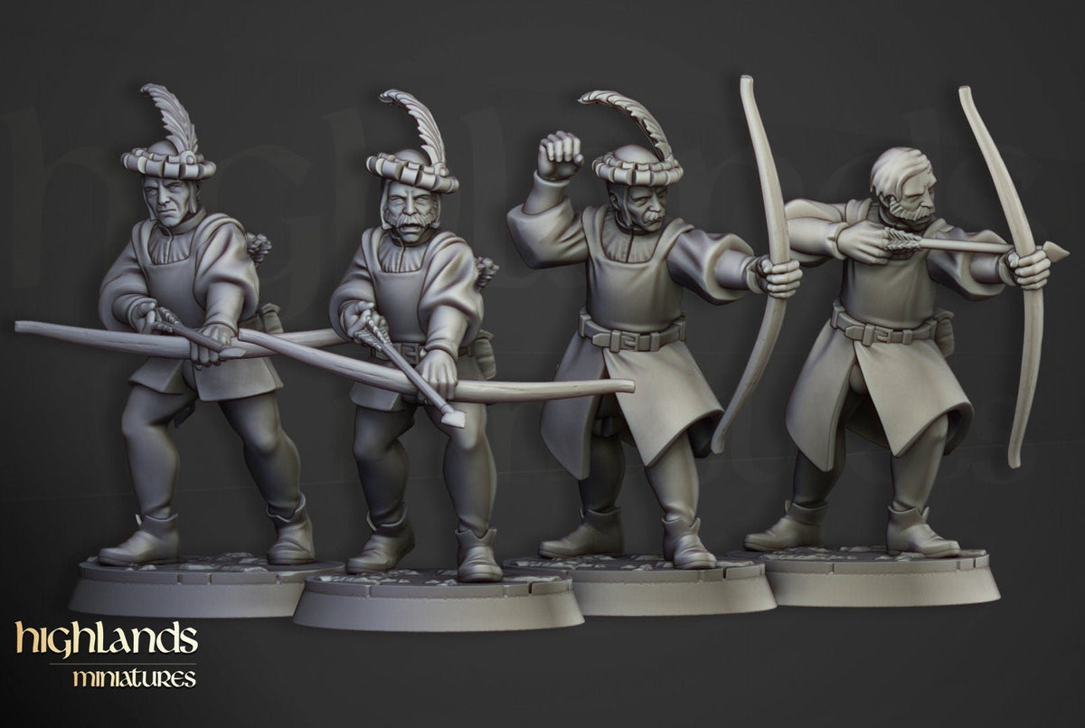 Sunland Bowman Militia - Highlands Miniatures - Sigmarite Boutique