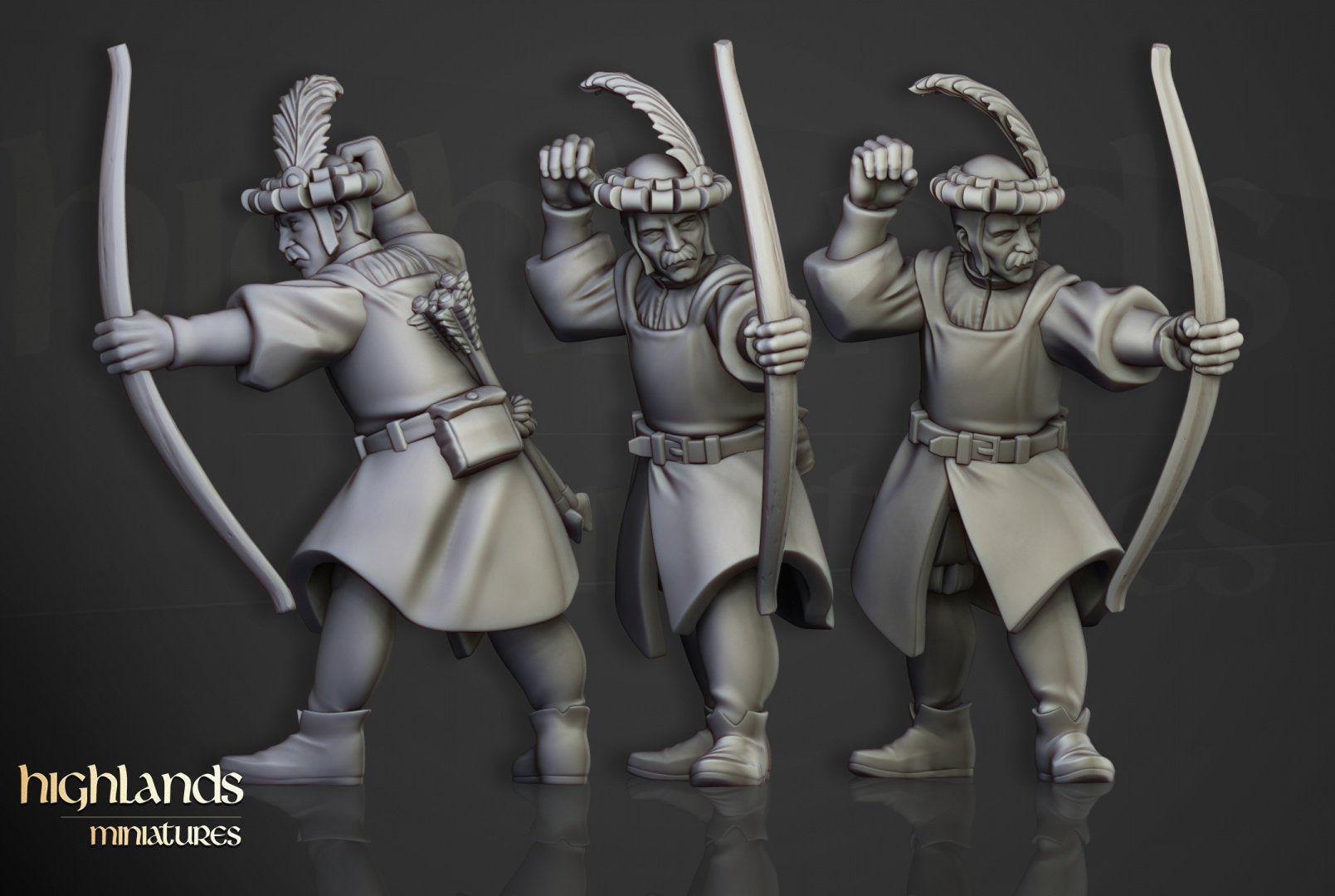 Sunland Bowman Militia - Highlands Miniatures - Sigmarite Boutique