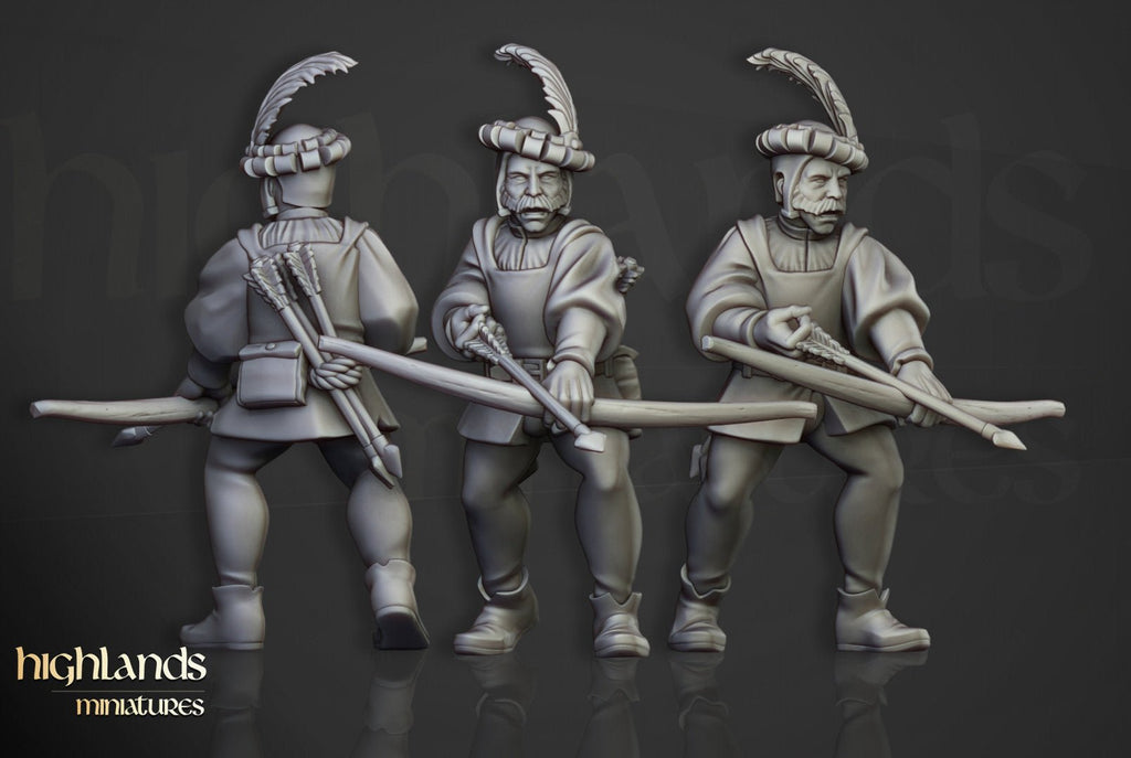 Sunland Bowman Militia - Highlands Miniatures - Sigmarite Boutique