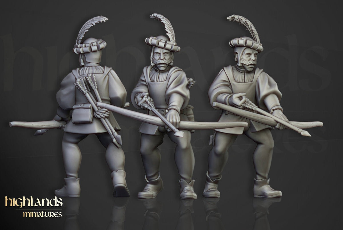 Sunland Bowman Militia - Highlands Miniatures - Sigmarite Boutique