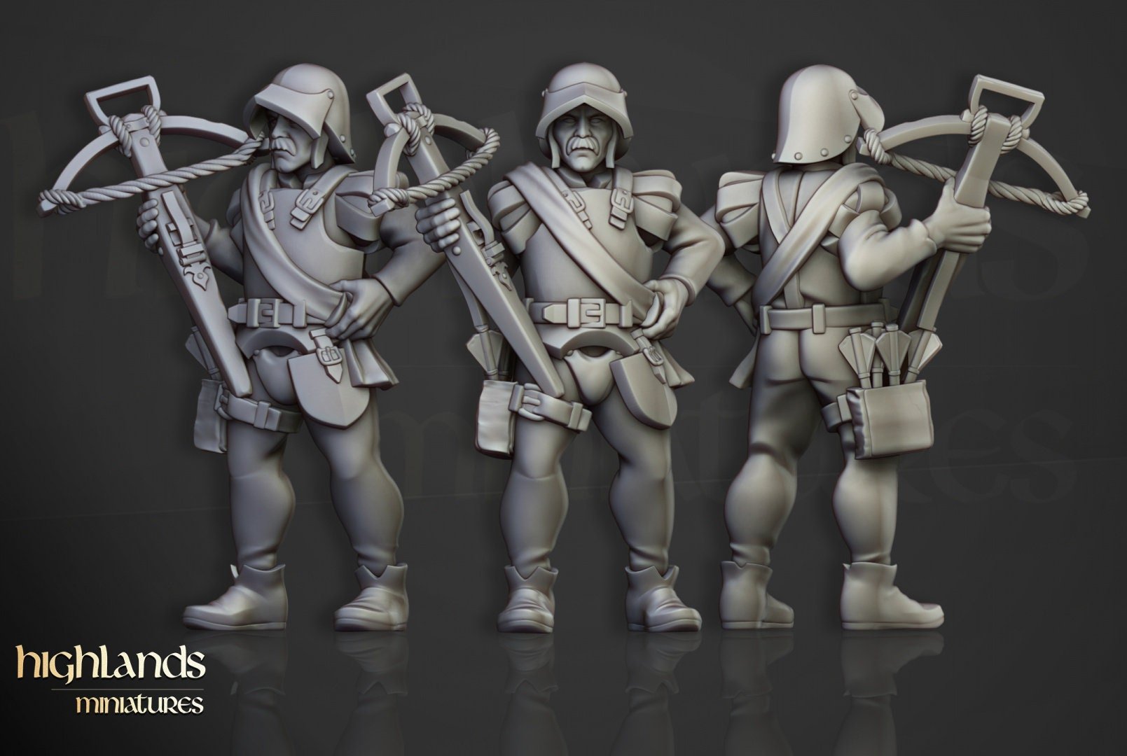 Sunland Crossbow Militia - Highlands Miniatures - Sigmarite Boutique