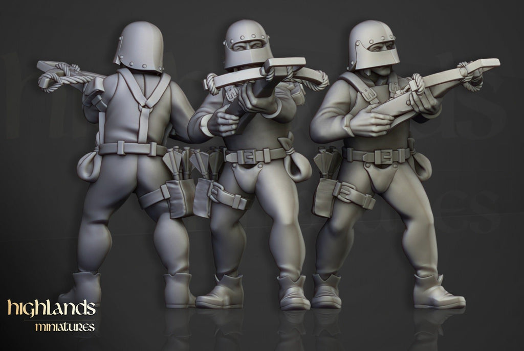 Sunland Crossbow Militia - Highlands Miniatures - Sigmarite Boutique