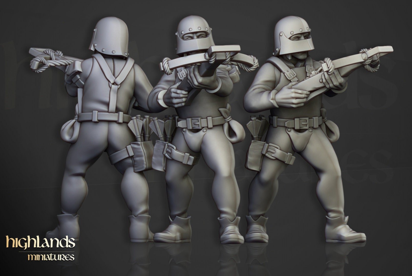 Sunland Crossbow Militia - Highlands Miniatures - Sigmarite Boutique