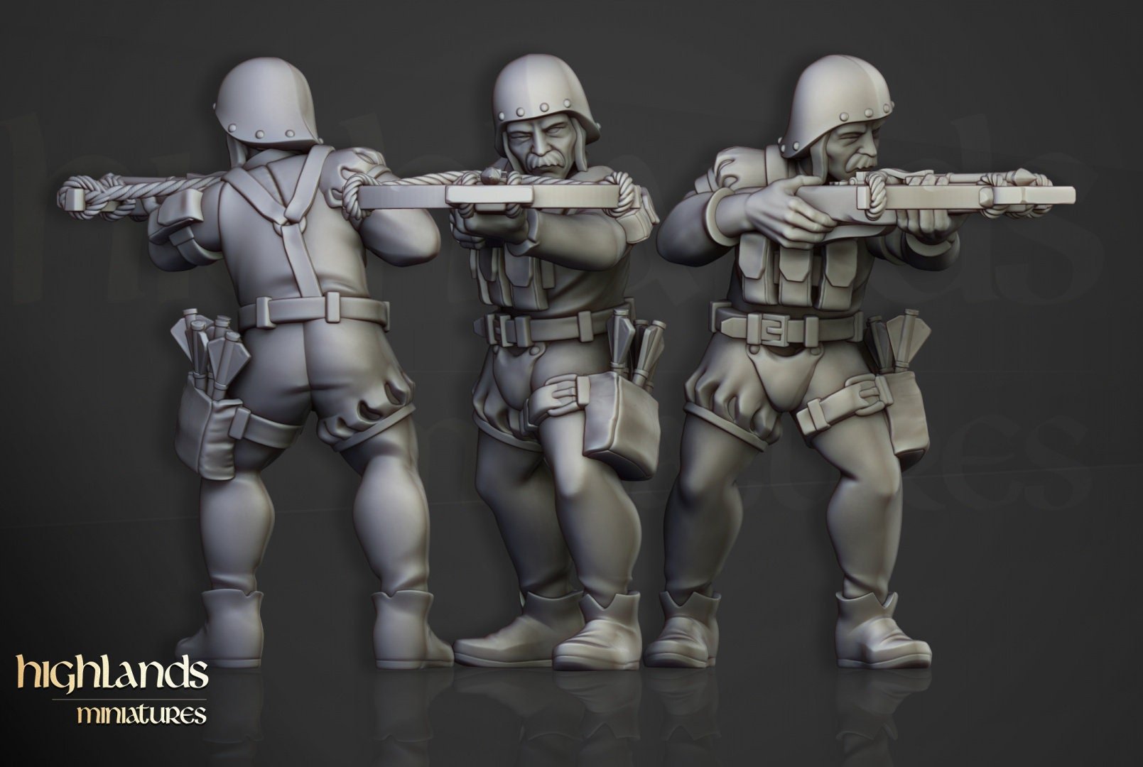 Sunland Crossbow Militia - Highlands Miniatures - Sigmarite Boutique