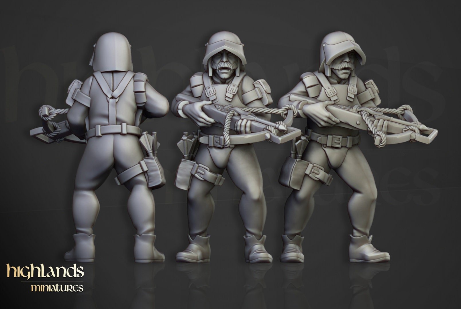 Sunland Crossbow Militia - Highlands Miniatures - Sigmarite Boutique