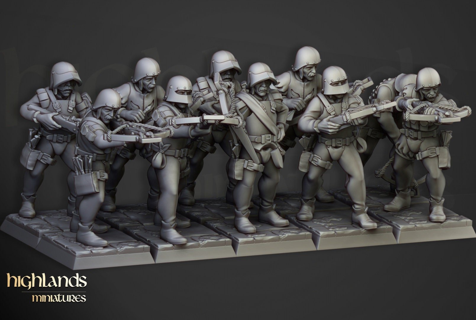 Sunland Crossbow Militia - Highlands Miniatures - Sigmarite Boutique