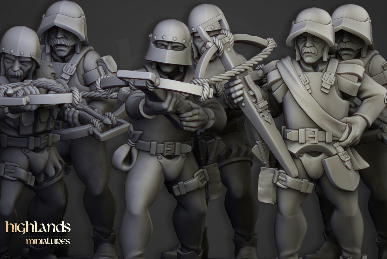 Sunland Crossbow Militia - Highlands Miniatures - Sigmarite Boutique