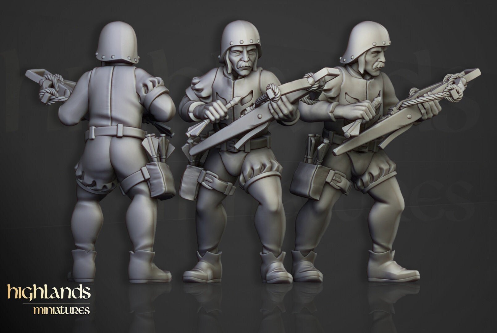 Sunland Crossbow Militia - Highlands Miniatures - Sigmarite Boutique