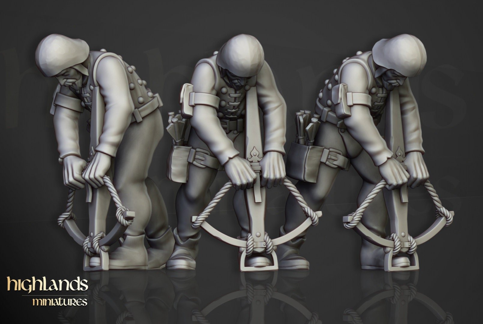Sunland Crossbow Militia - Highlands Miniatures - Sigmarite Boutique