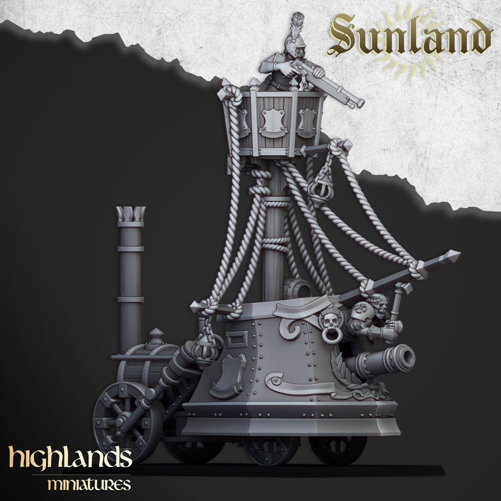 Sunland Ironclad Landship - Highlands Miniatures - Sigmarite Boutique