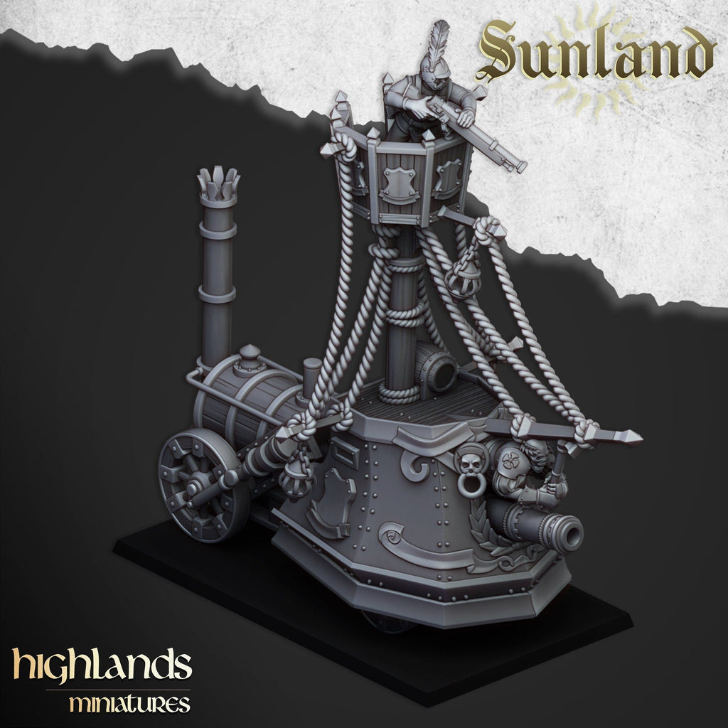 Sunland Ironclad Landship - Highlands Miniatures - Sigmarite Boutique