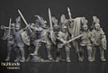 Sunland Knights on Foot - Highlands Miniatures - Sigmarite Boutique