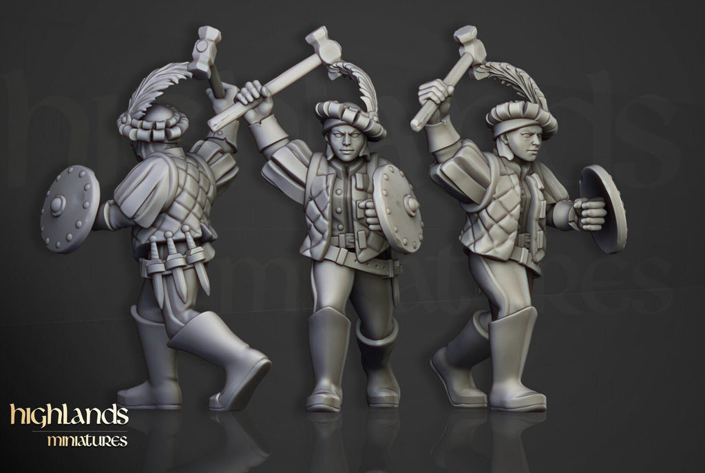 Sunland Militia - Highlands Miniatures - Sigmarite Boutique