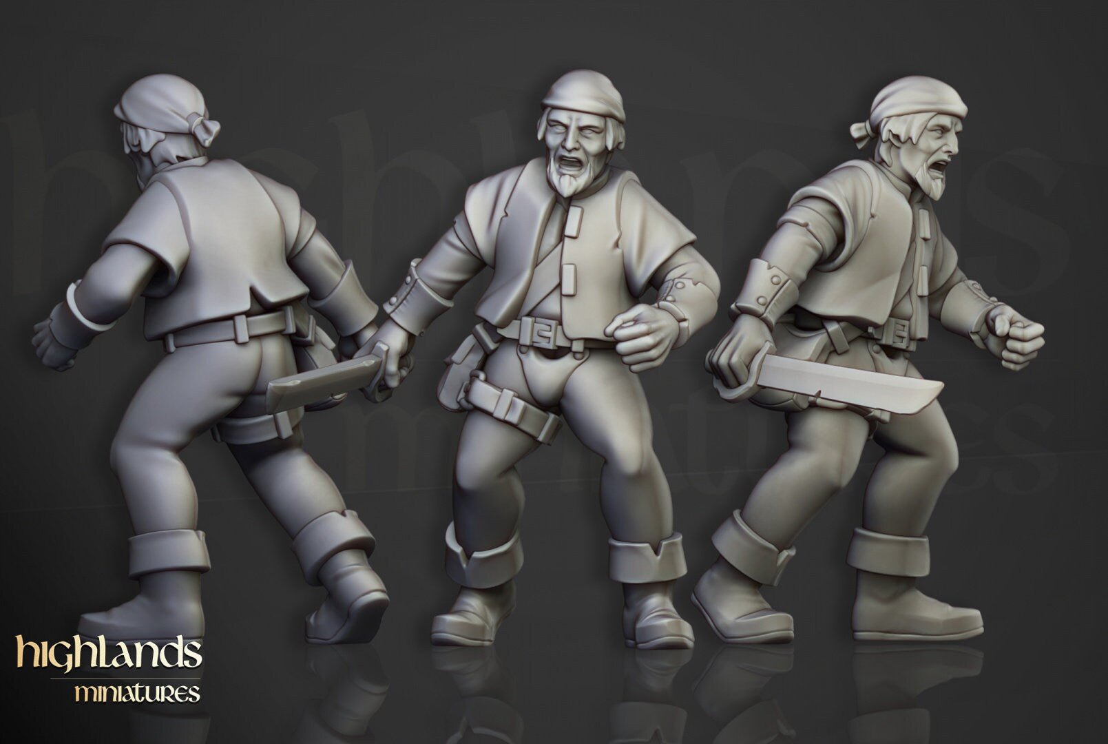 Sunland Militia - Highlands Miniatures - Sigmarite Boutique