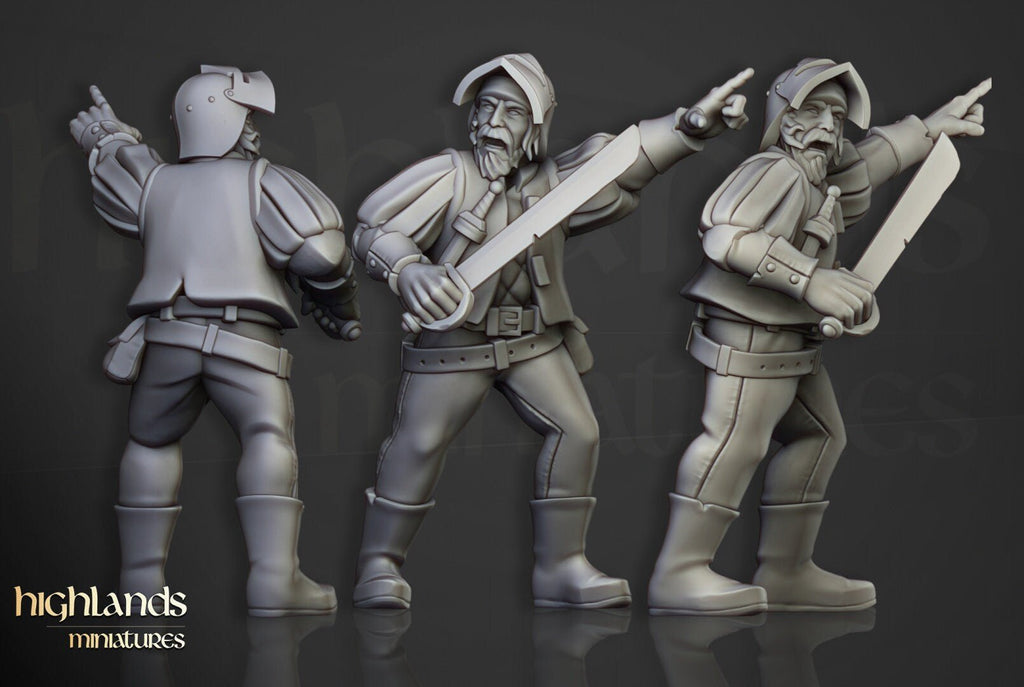 Sunland Militia - Highlands Miniatures - Sigmarite Boutique