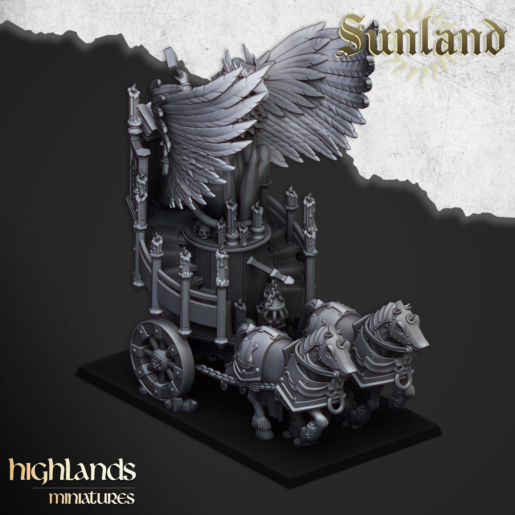 Sunland War Altar - Highlands Miniatures - Sigmarite Boutique