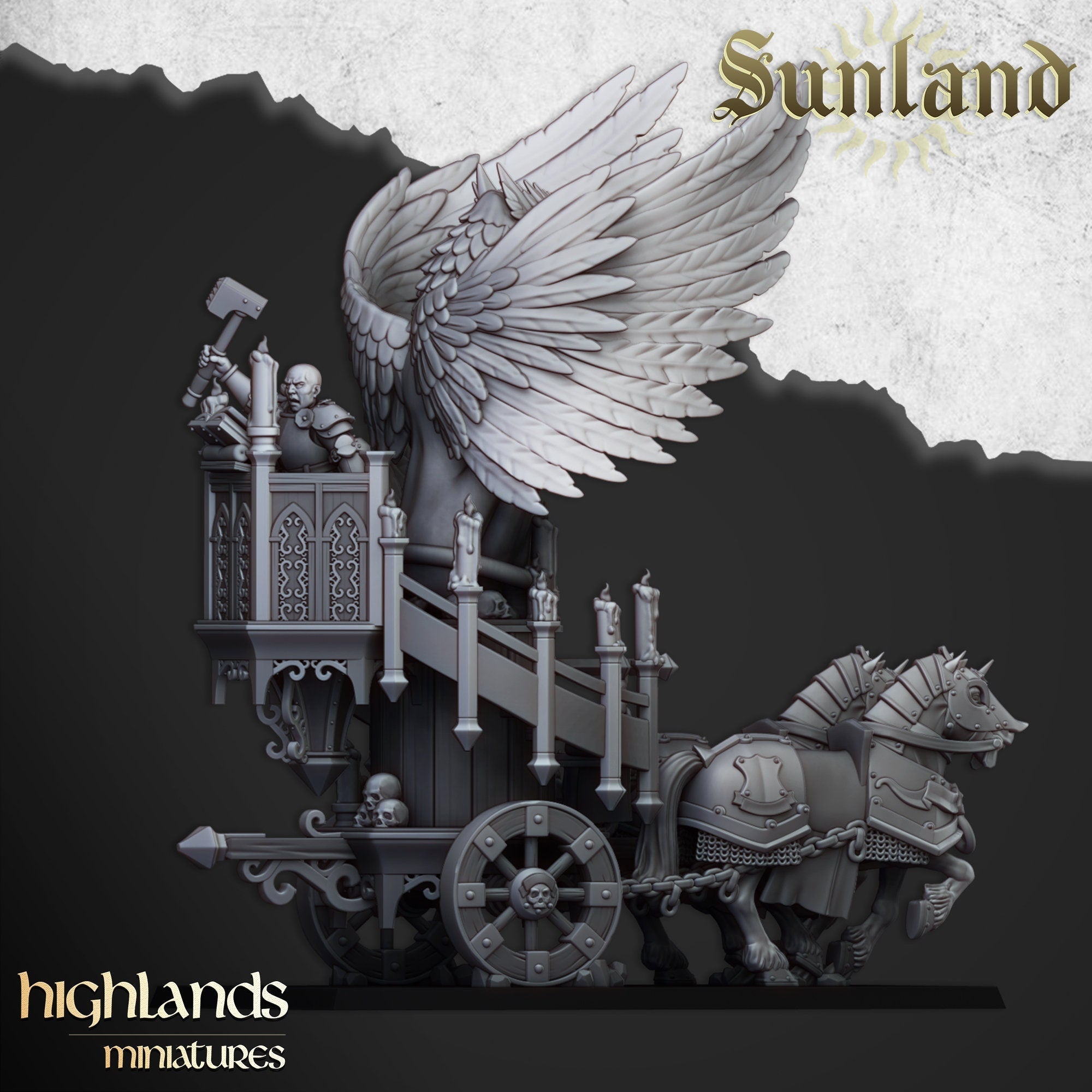 Sunland War Altar - Highlands Miniatures - Sigmarite Boutique
