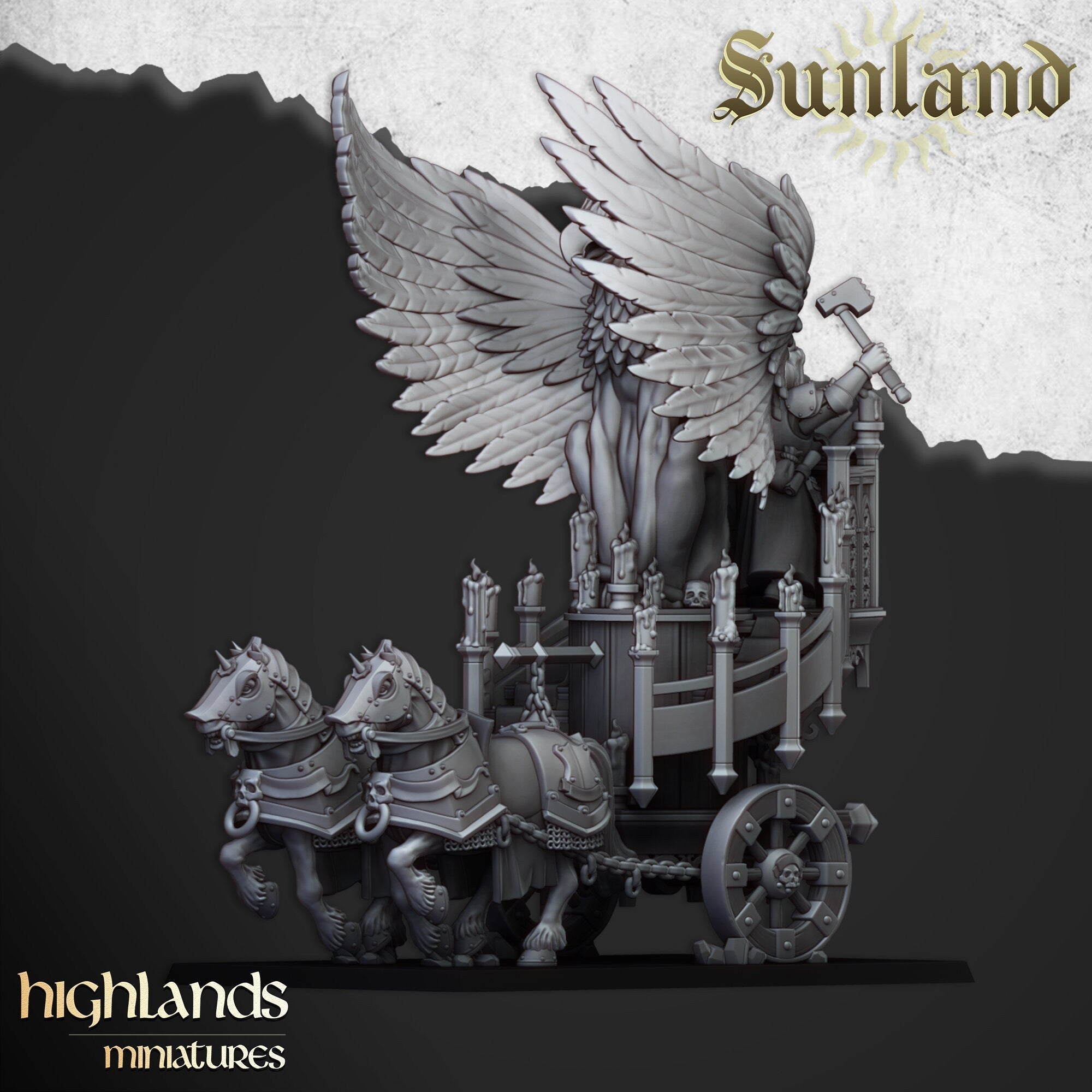 Sunland War Altar - Highlands Miniatures - Sigmarite Boutique