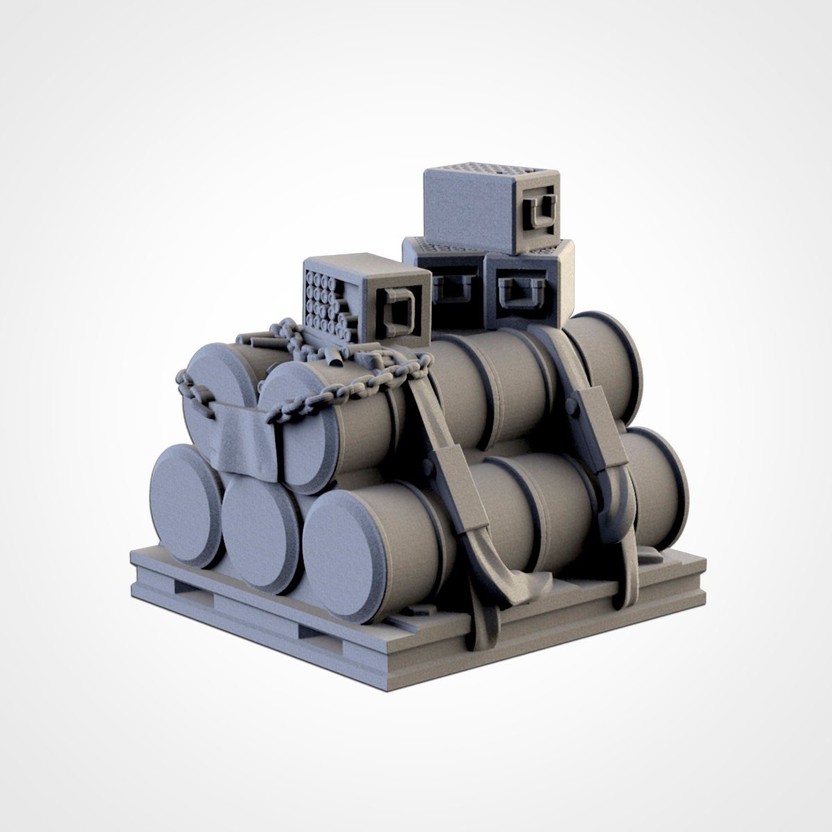 Supply Drops - Scifi Terrain - 3D Printed PLA Plastic - Sigmarite Boutique