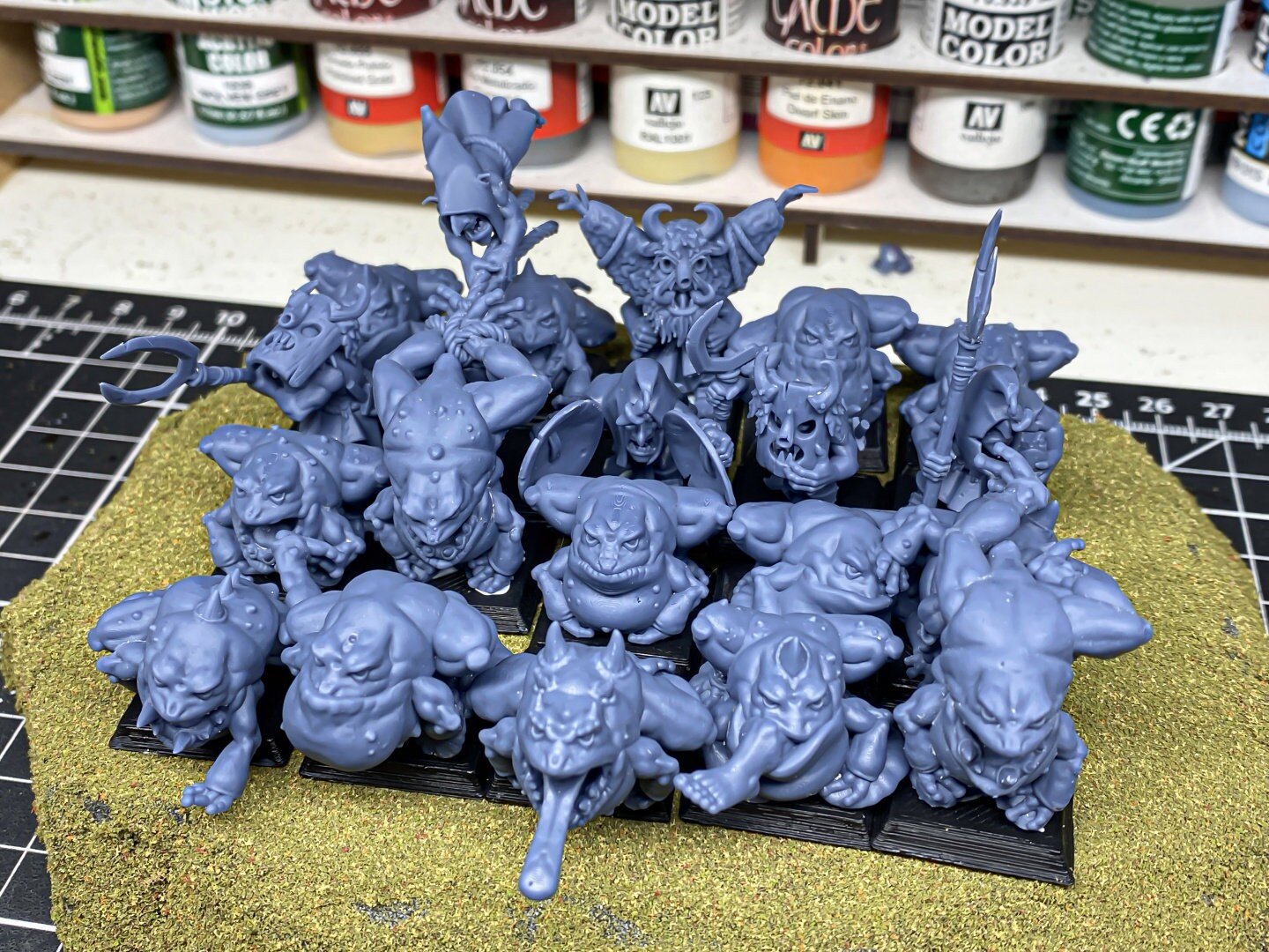 Swamp Goblin Frog Herders - Goblin Tribes - Highlands Miniatures - Sigmarite Boutique
