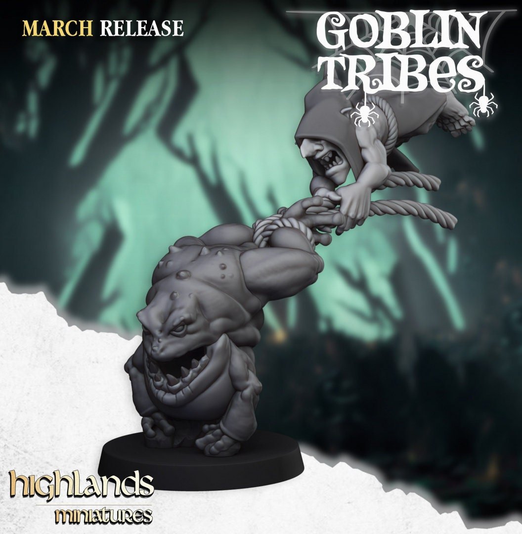 Swamp Goblin Frog Herders - Goblin Tribes - Highlands Miniatures - Sigmarite Boutique