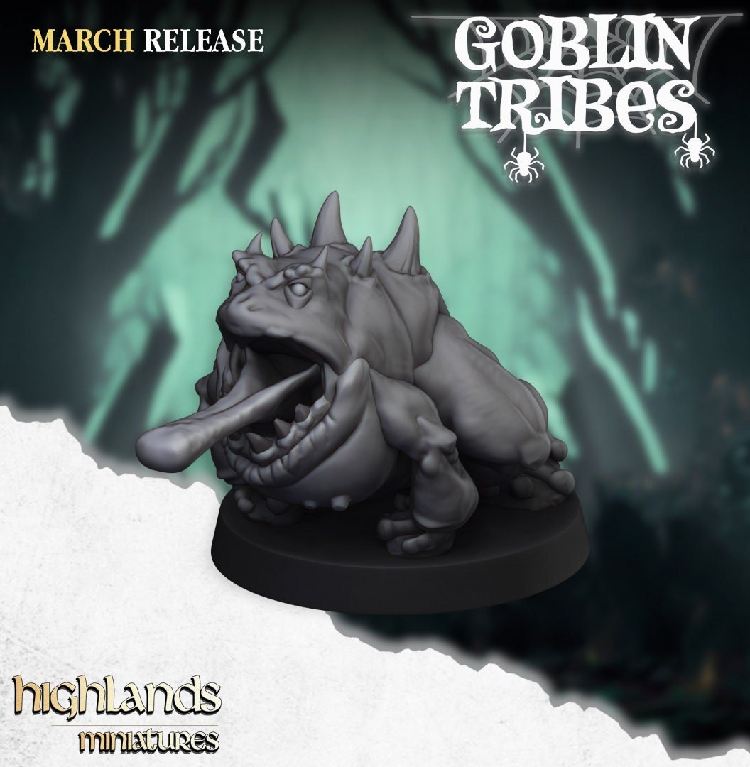 Swamp Goblin Frog Herders - Goblin Tribes - Highlands Miniatures - Sigmarite Boutique