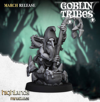 Swamp Goblin Shaman - Goblin Tribes - Highlands Miniatures - Sigmarite Boutique