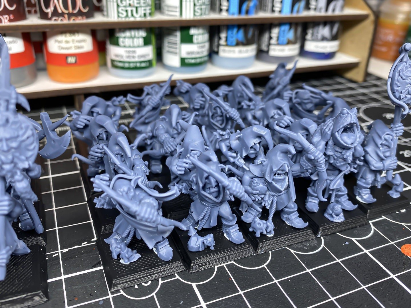 Swamp Goblins with Bows - Goblin Tribes - Highlands Miniatures - Sigmarite Boutique