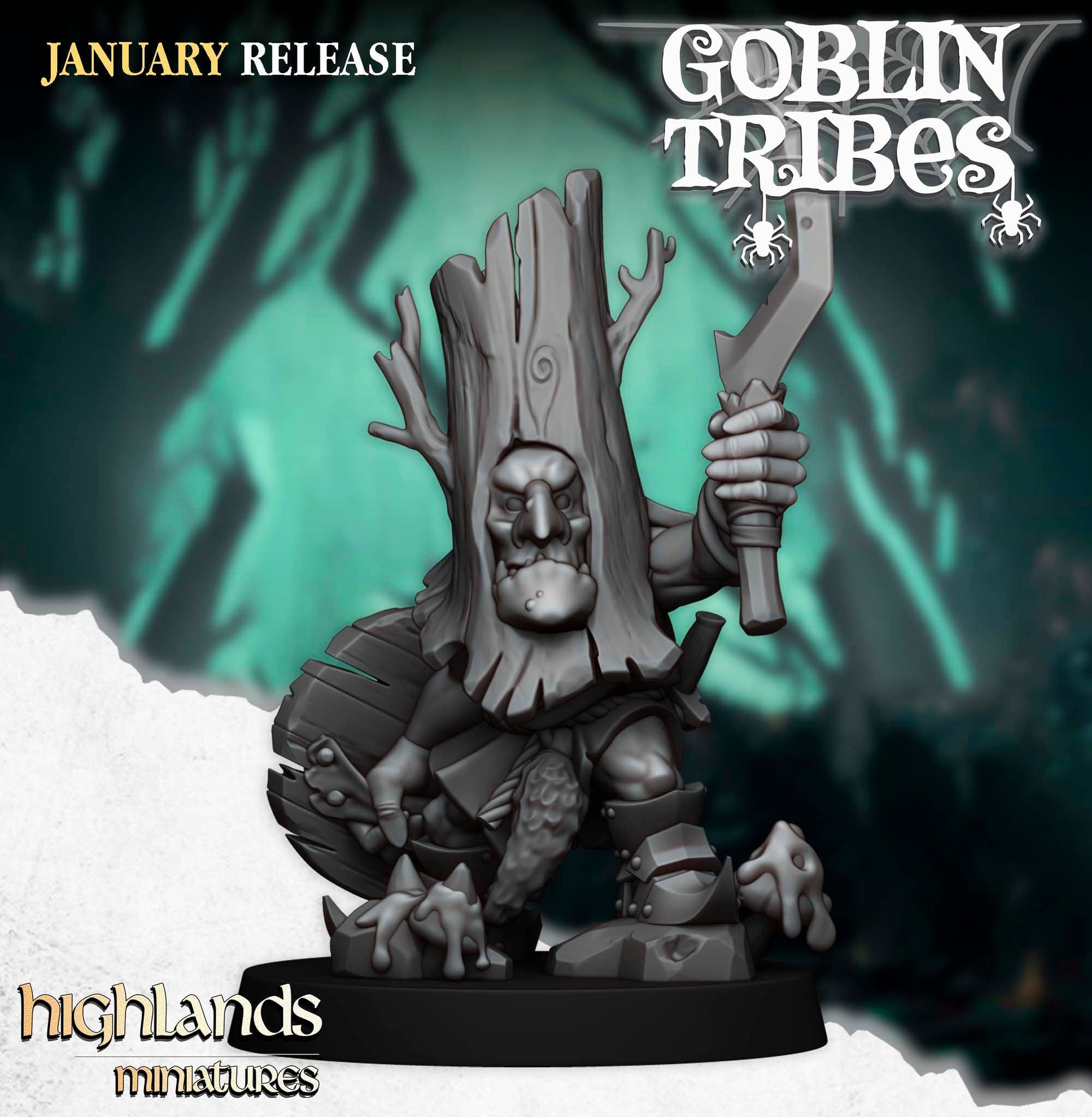 Swamp Goblins with Pikes - Goblin Tribes - Highlands Miniatures - Sigmarite Boutique