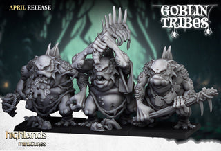 Swamp Trolls - Goblin Tribes - Highlands Miniatures - Sigmarite Boutique