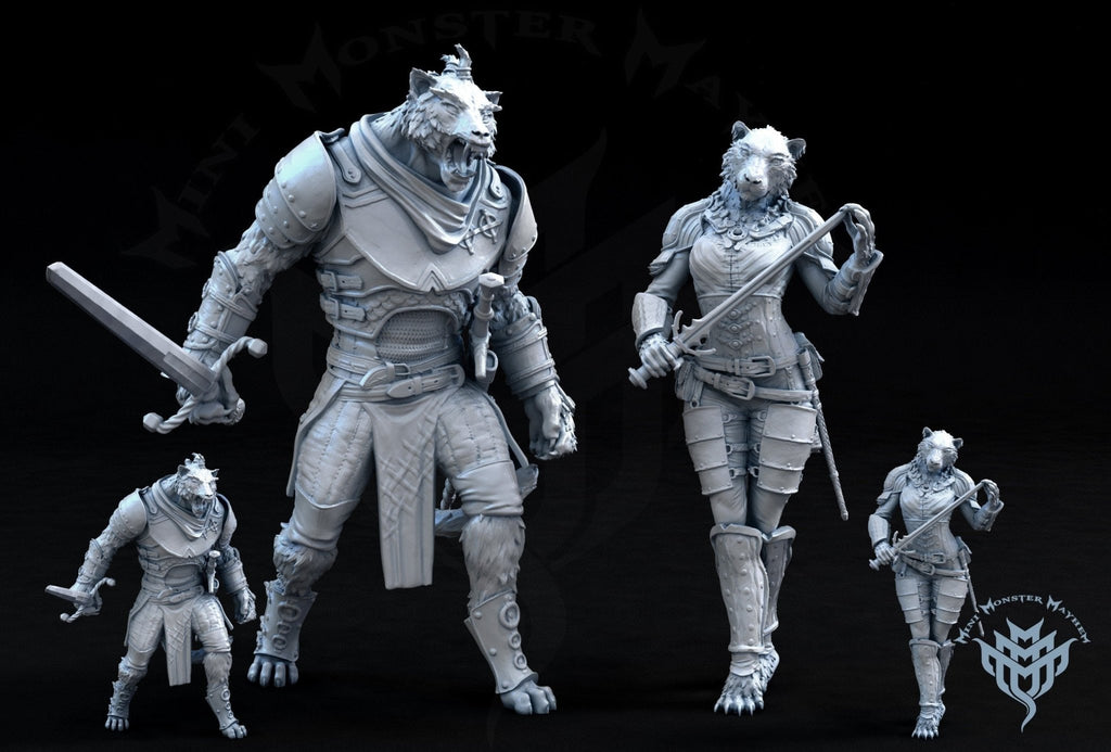 Tabaxi - Beast Within - Mini Monster Mayhem - Sigmarite Boutique
