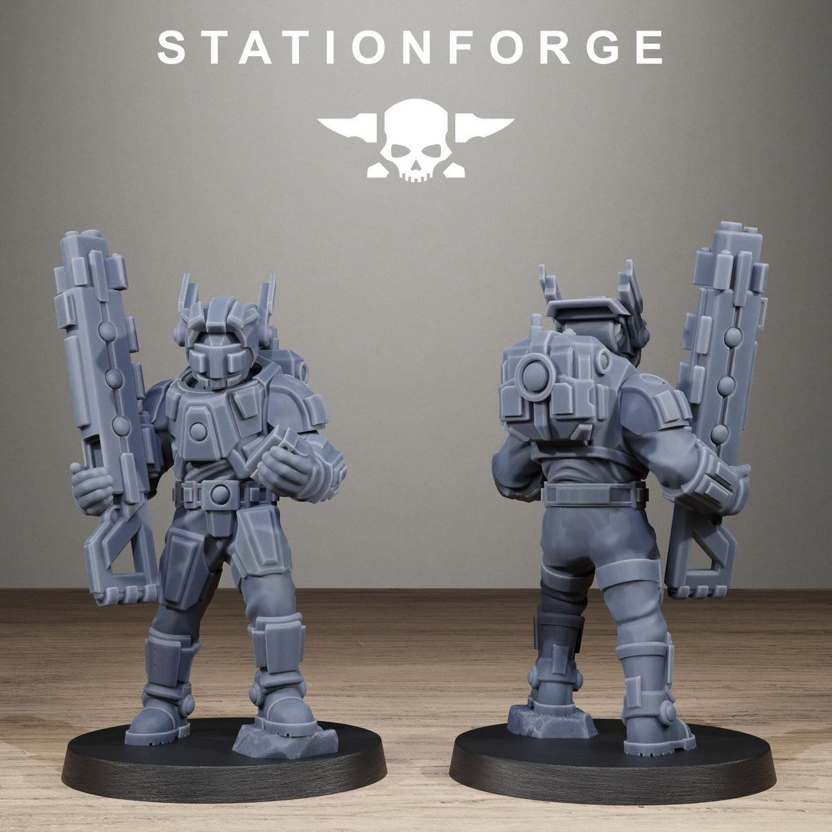 Tarion Assault Squad - Elite Strike Team Resin Miniatures for Sci-Fi Soldier Wargaming - Stationforge - Sigmarite Boutique