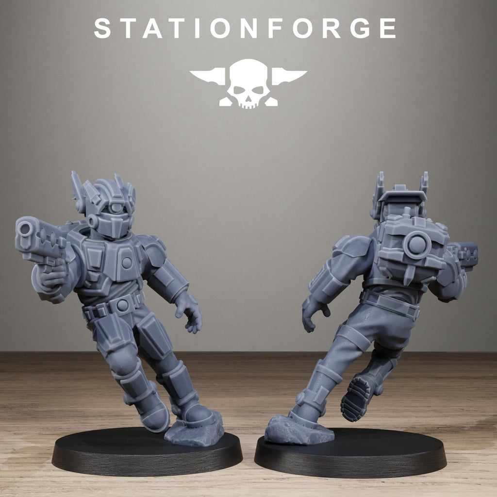 Tarion Assault Squad - Elite Strike Team Resin Miniatures for Sci-Fi Soldier Wargaming - Stationforge - Sigmarite Boutique
