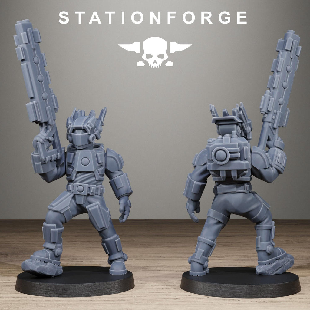 Tarion Assault Squad - Elite Strike Team Resin Miniatures for Sci-Fi Soldier Wargaming - Stationforge - Sigmarite Boutique