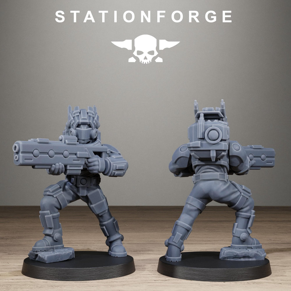 Tarion Assault Squad - Elite Strike Team Resin Miniatures for Sci-Fi Soldier Wargaming - Stationforge - Sigmarite Boutique