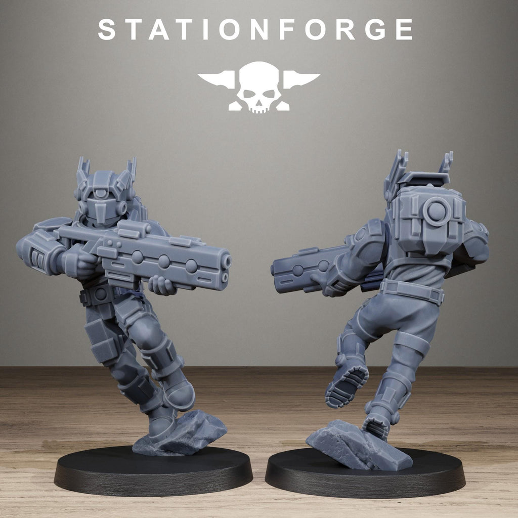 Tarion Assault Squad - Elite Strike Team Resin Miniatures for Sci-Fi Soldier Wargaming - Stationforge - Sigmarite Boutique