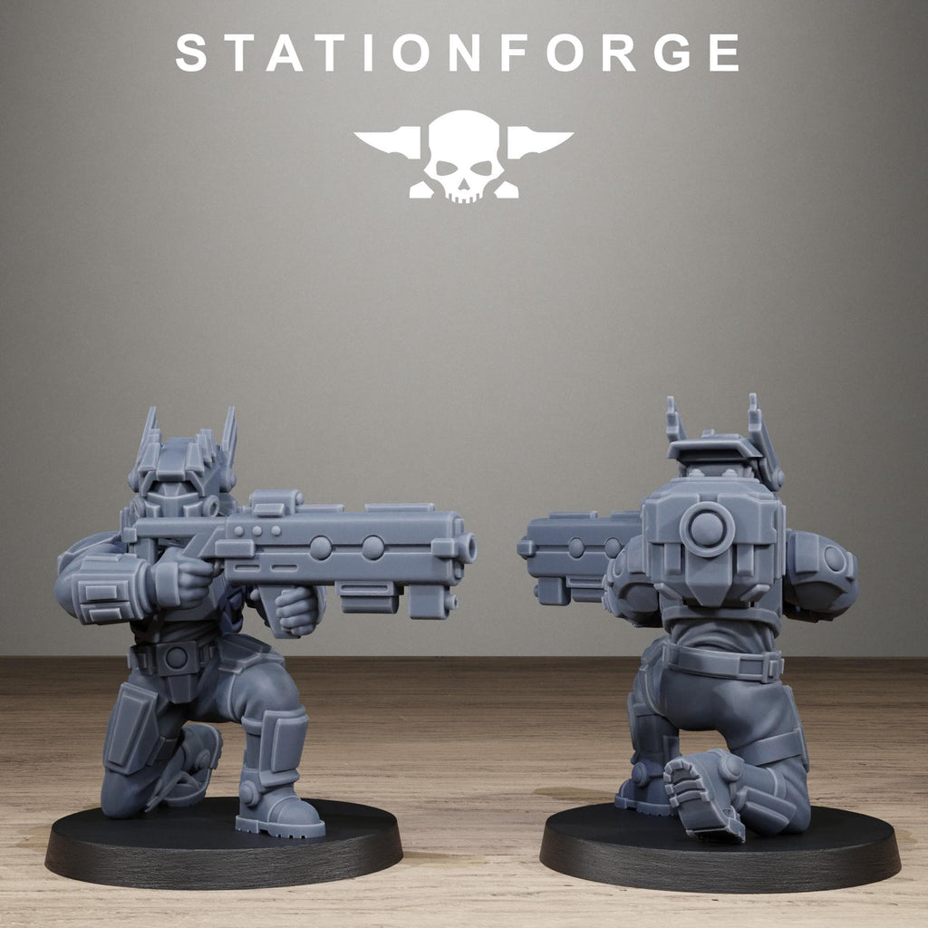 Tarion Assault Squad - Elite Strike Team Resin Miniatures for Sci-Fi Soldier Wargaming - Stationforge - Sigmarite Boutique