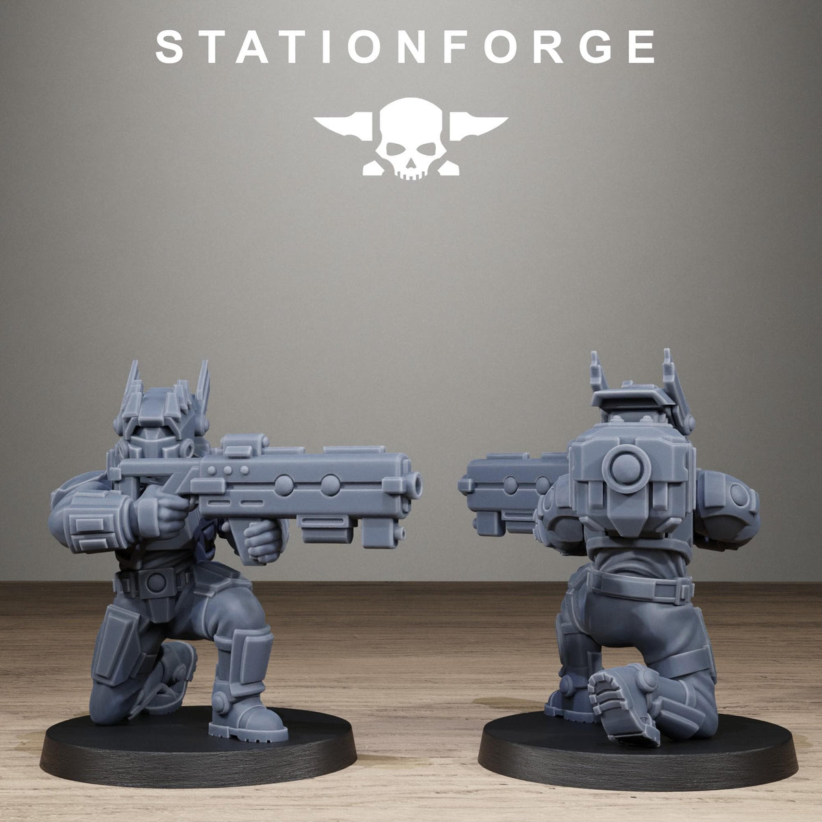 Tarion Assault Squad - Elite Strike Team Resin Miniatures for Sci-Fi Soldier Wargaming - Stationforge - Sigmarite Boutique