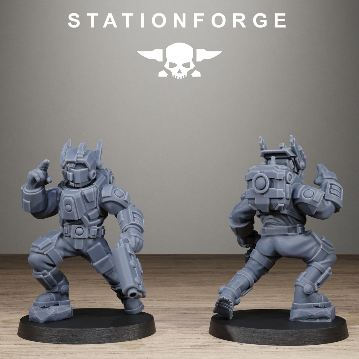 Tarion Assault Squad - Elite Strike Team Resin Miniatures for Sci-Fi Soldier Wargaming - Stationforge - Sigmarite Boutique