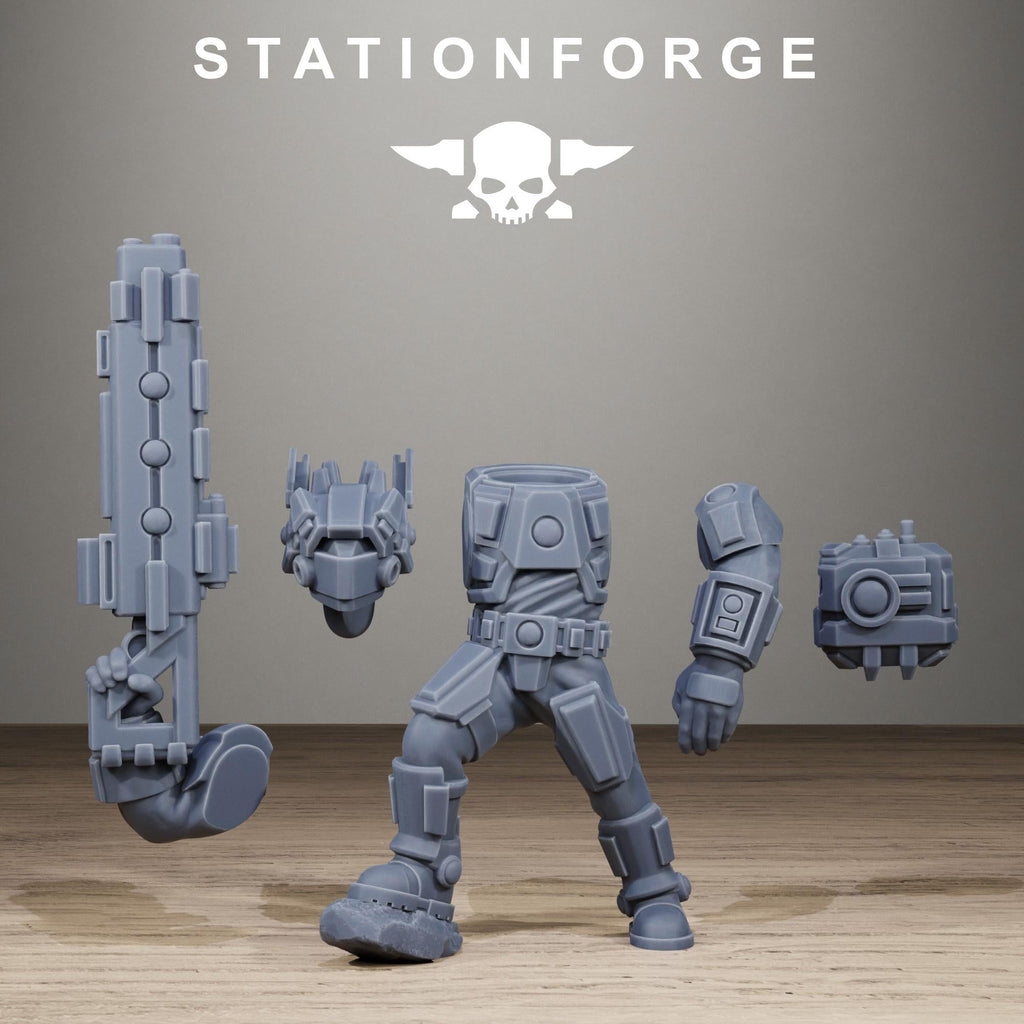 Tarion Assault Squad - Elite Strike Team Resin Miniatures for Sci-Fi Soldier Wargaming - Stationforge - Sigmarite Boutique