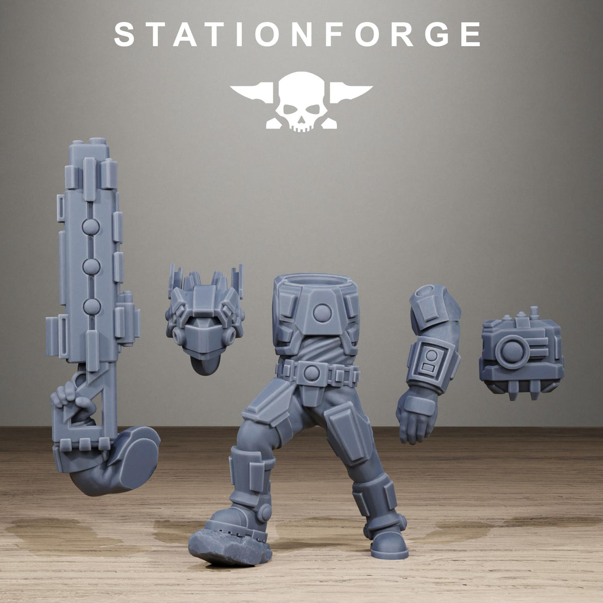 Tarion Assault Squad - Elite Strike Team Resin Miniatures for Sci-Fi Soldier Wargaming - Stationforge - Sigmarite Boutique