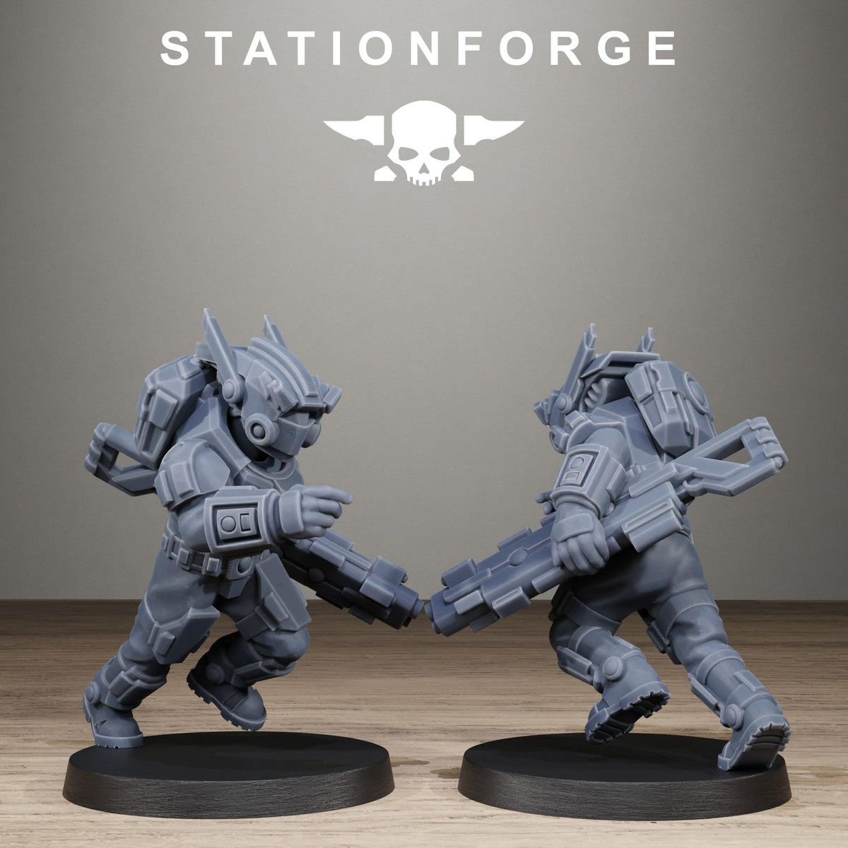 Tarion Assault Squad - Elite Strike Team Resin Miniatures for Sci-Fi Soldier Wargaming - Stationforge - Sigmarite Boutique