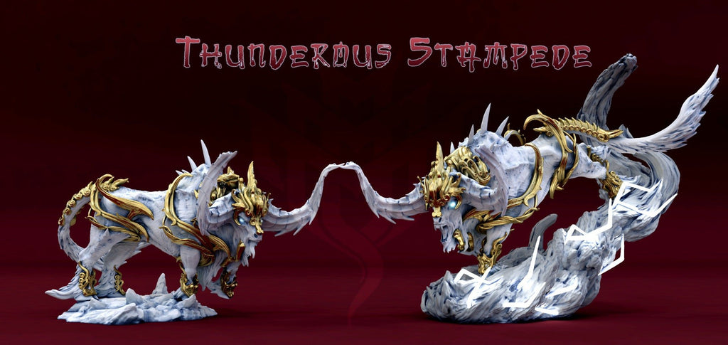 Thunderous Stampede - Dynasty of the Wild - Mini Monster Mayhem - Sigmarite Boutique
